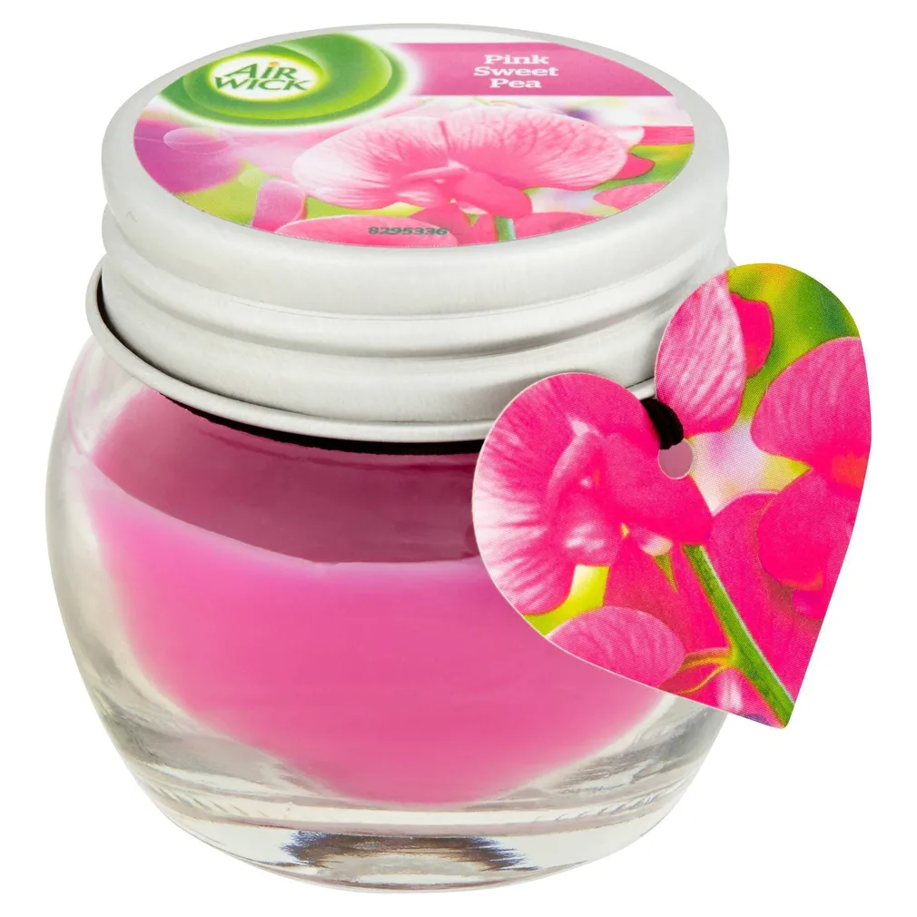 LÕHNAKÜÜNAL KLAASIS AIR WICK PINK SWEET PEA MINI 30G