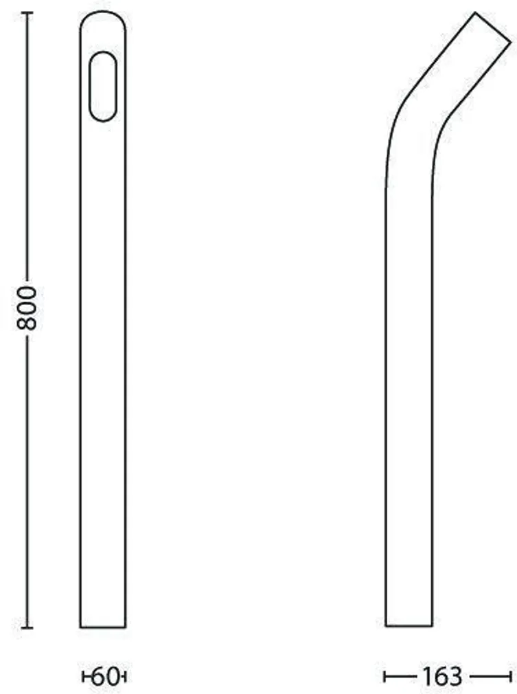 AIAVALGUSTI PHILIPS DUNETOP POST 1W LED 1570LM IP44 