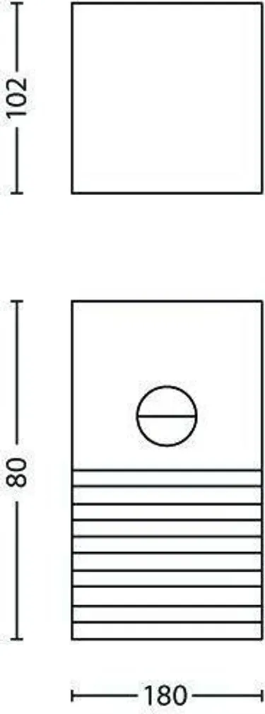 FASSAADIVALGUSTI PHILIPS VERANDA 20W E27 1320LM IP44 