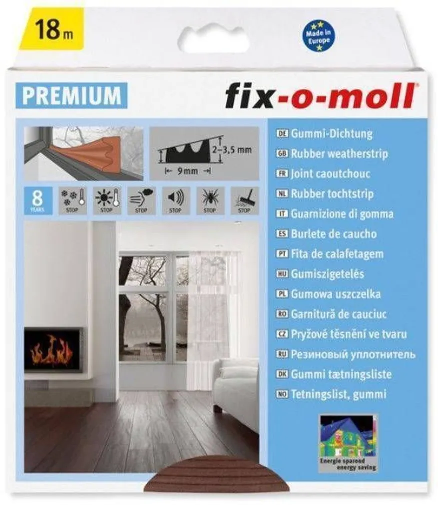 TIHEND E FIX-O-MOLL 4X9MM 18M PRUUN