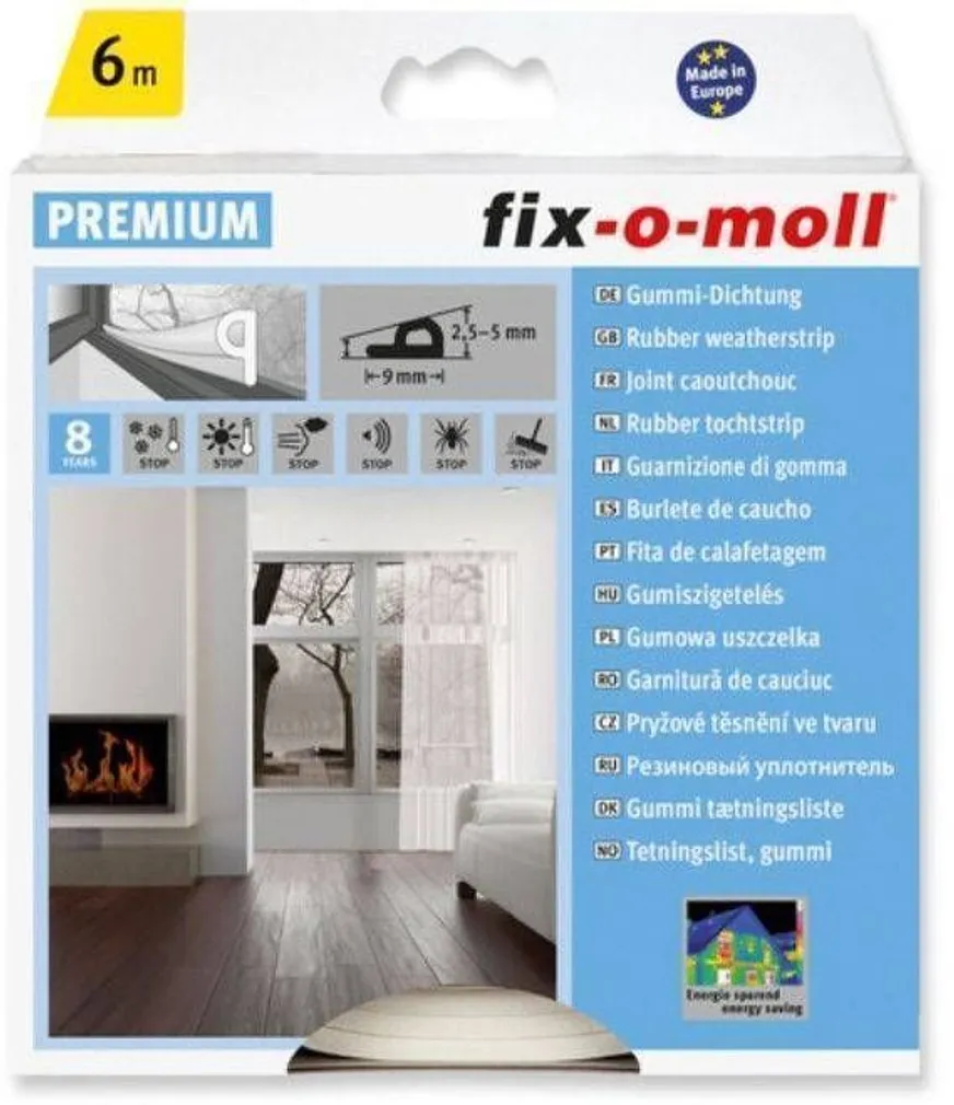 TIHEND P FIX-O-MOLL 5X9MM 6M VALGE