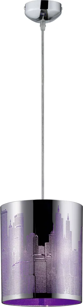 LAELAMP REALITY CITY 1X60W E27 LILLA