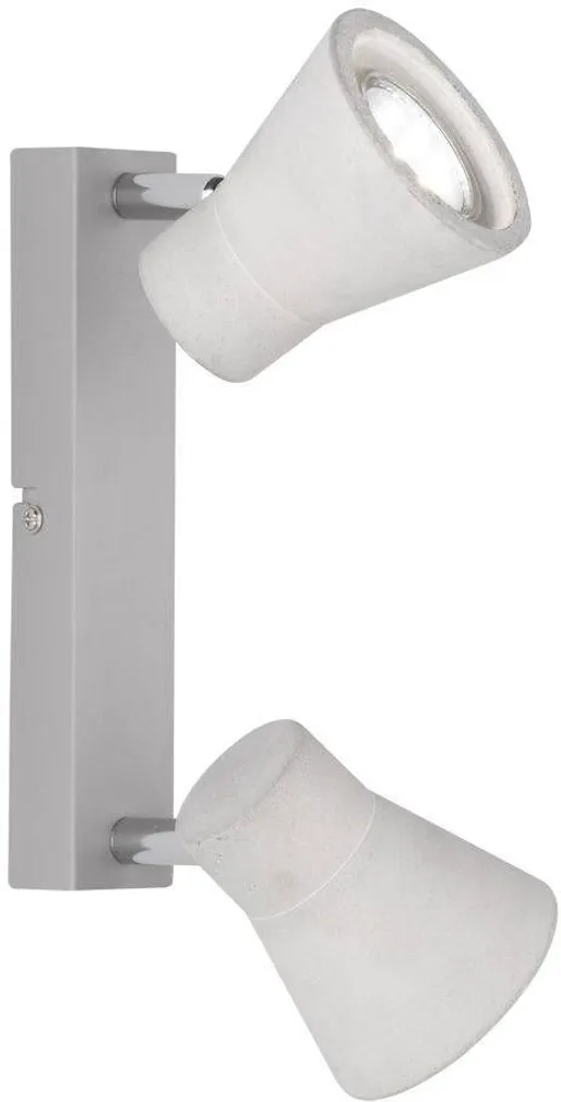 KOHTVALGUSTI REALITY ANTONY 2X3W GU10 280LM BETOON