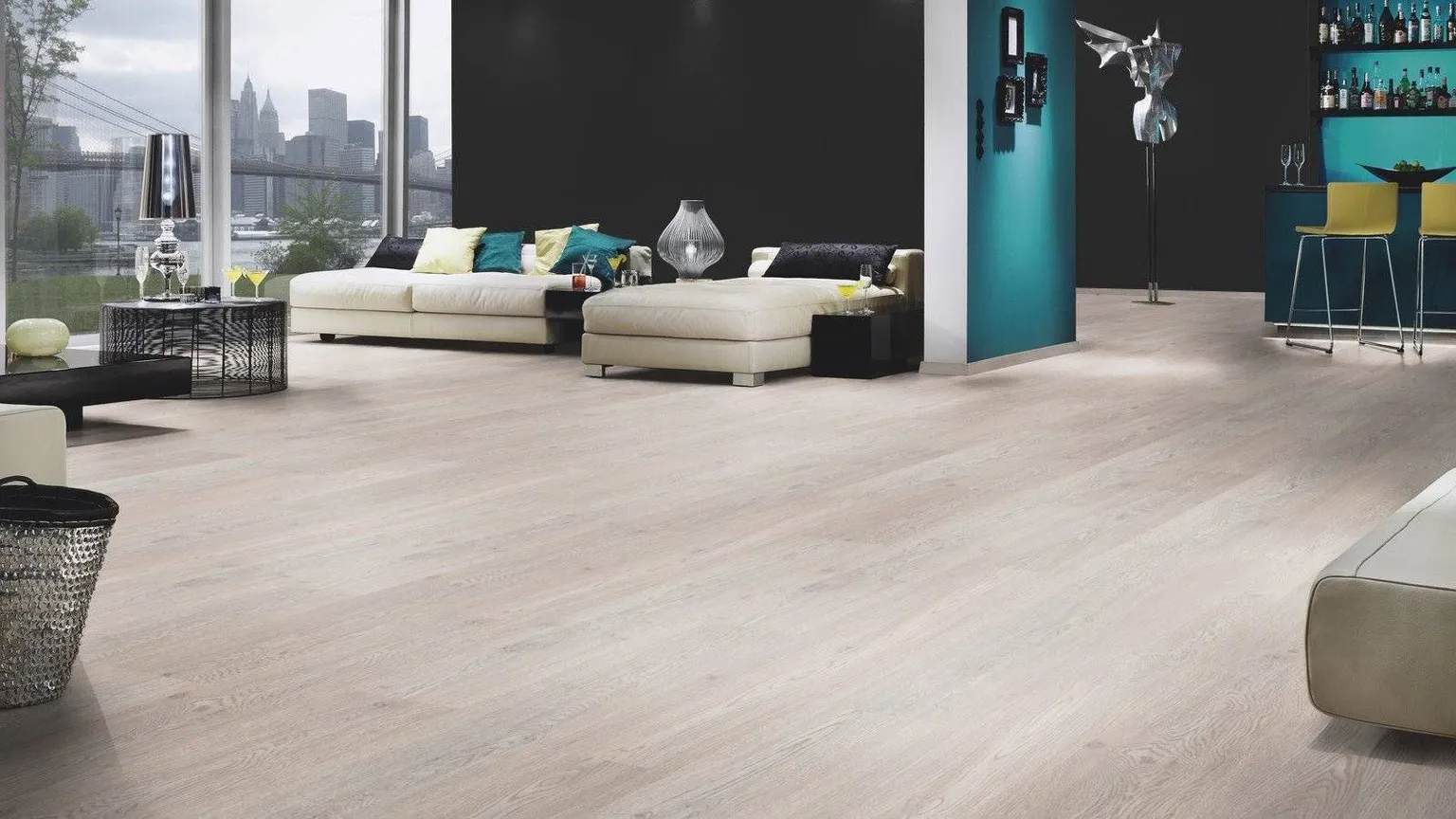 LAMINAATPARKETT TAMM VALGE 1-LIPP