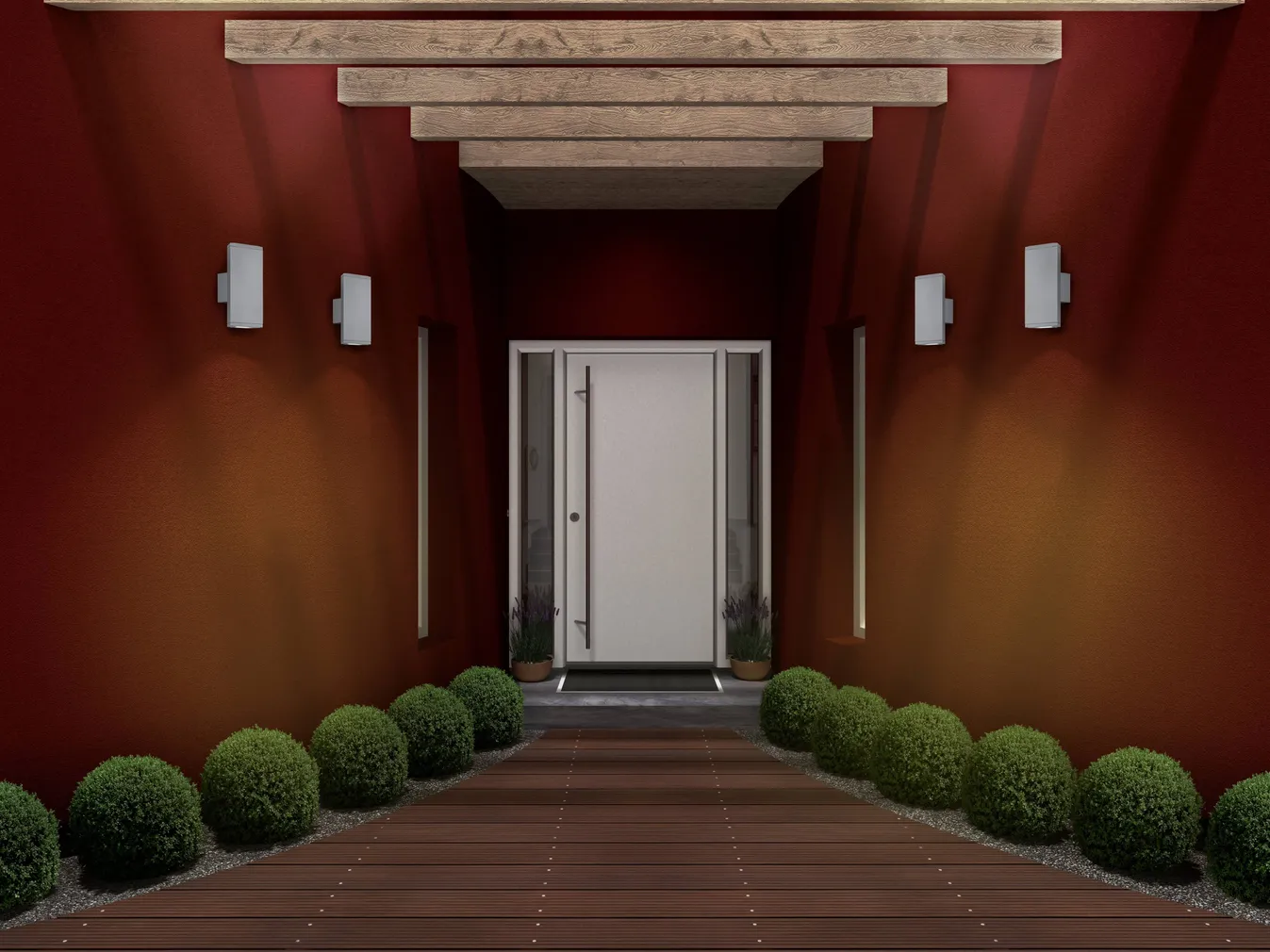 FASSAADIVALGUSTI COLORADO 2X3W LED IP54