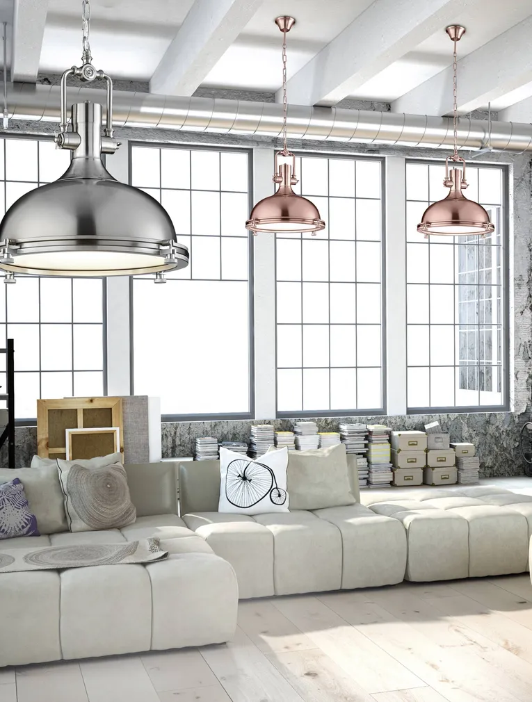 LAELAMP TRIO BOSTON 1XE27 60W MATT NIKKEL