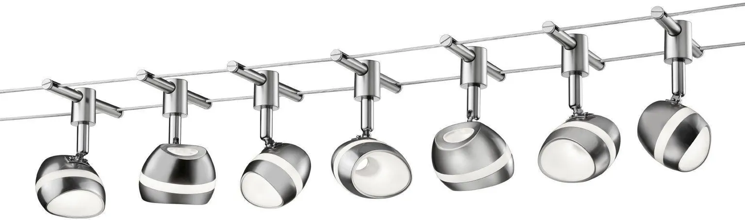 KOHTVALGUSTI TRIO SHARK 7X2,5W 245LM MATT NIKKEL