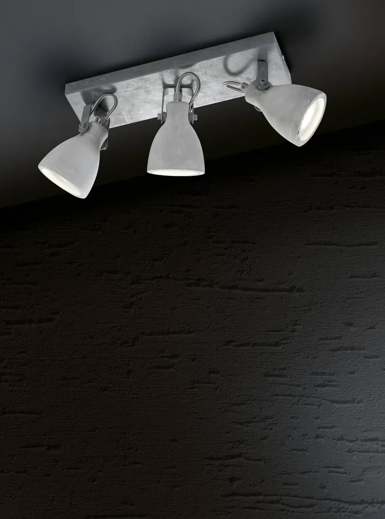 KOHTVALGUSTI TRIO CONCRETE 3XGU10 42W