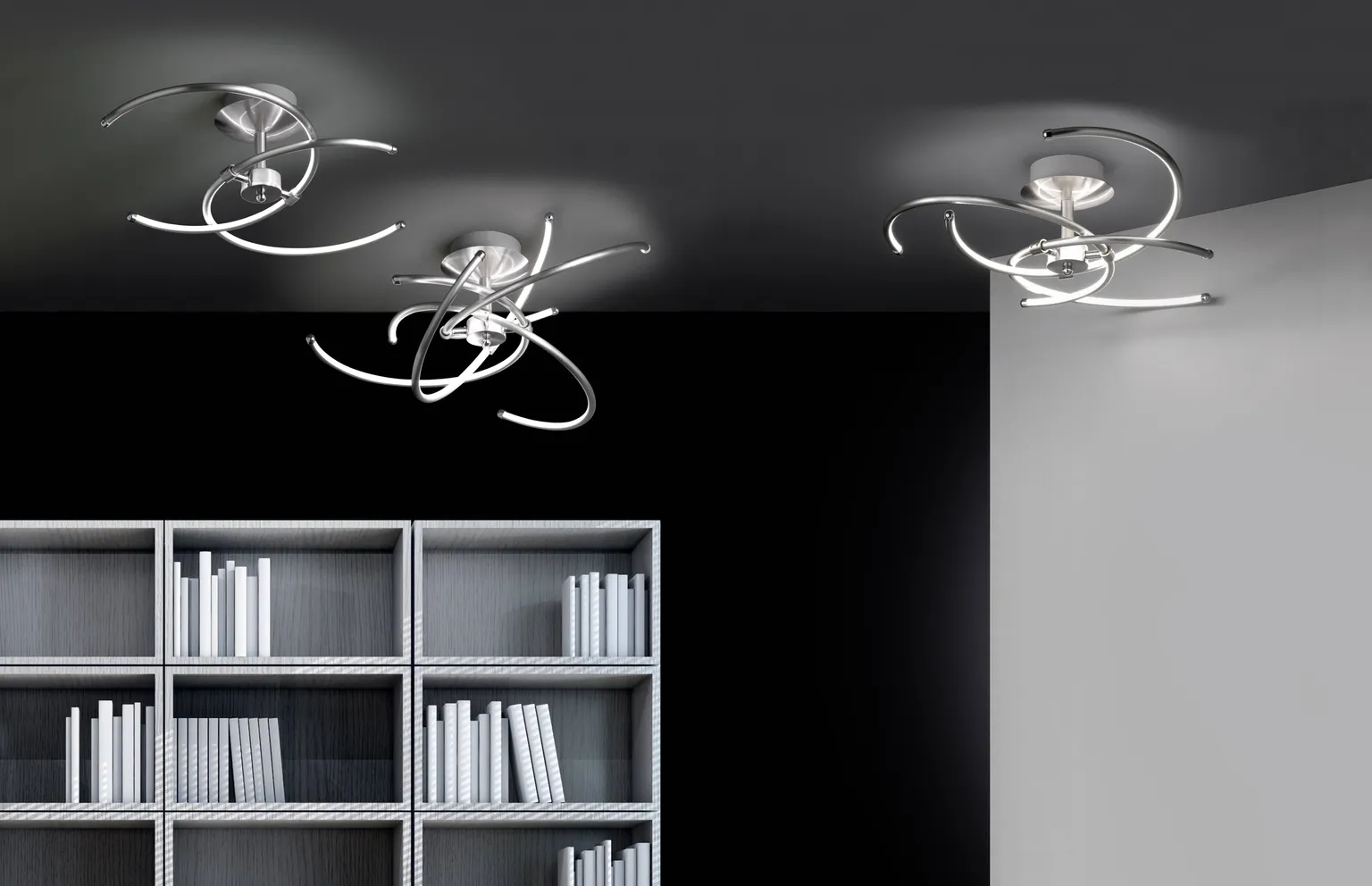 LAELAMP TRIO POLYDOR 3X6W 600LM MATT NIKKEL