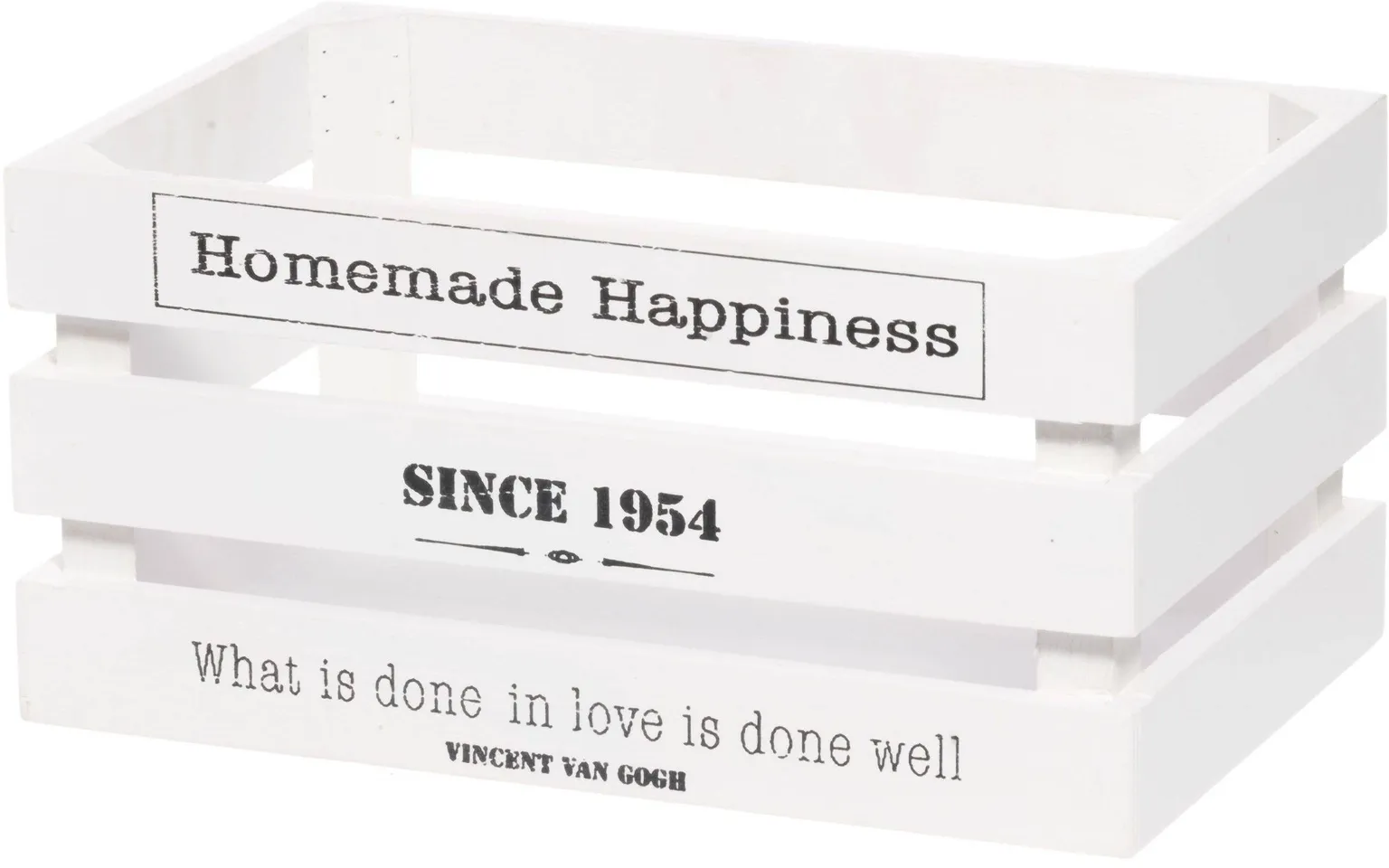 HOIUKAST PUIDUST 'HAPPINESS' 28,5X18,5X14,5CM