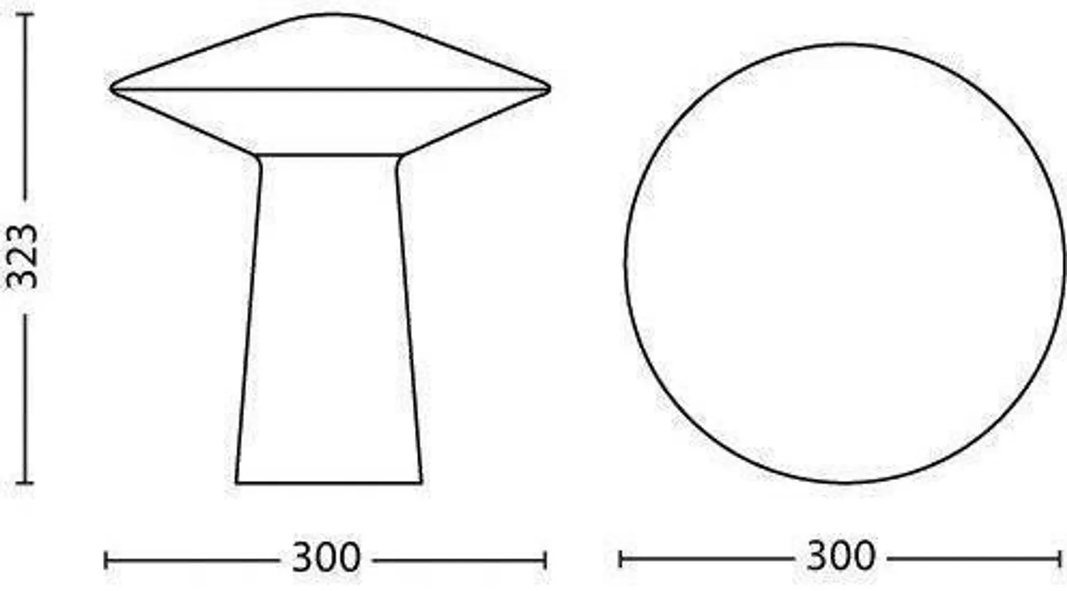 LAUALAMP PHOENIX 9W LED 905LM 2200-6500LM HUE VALGE