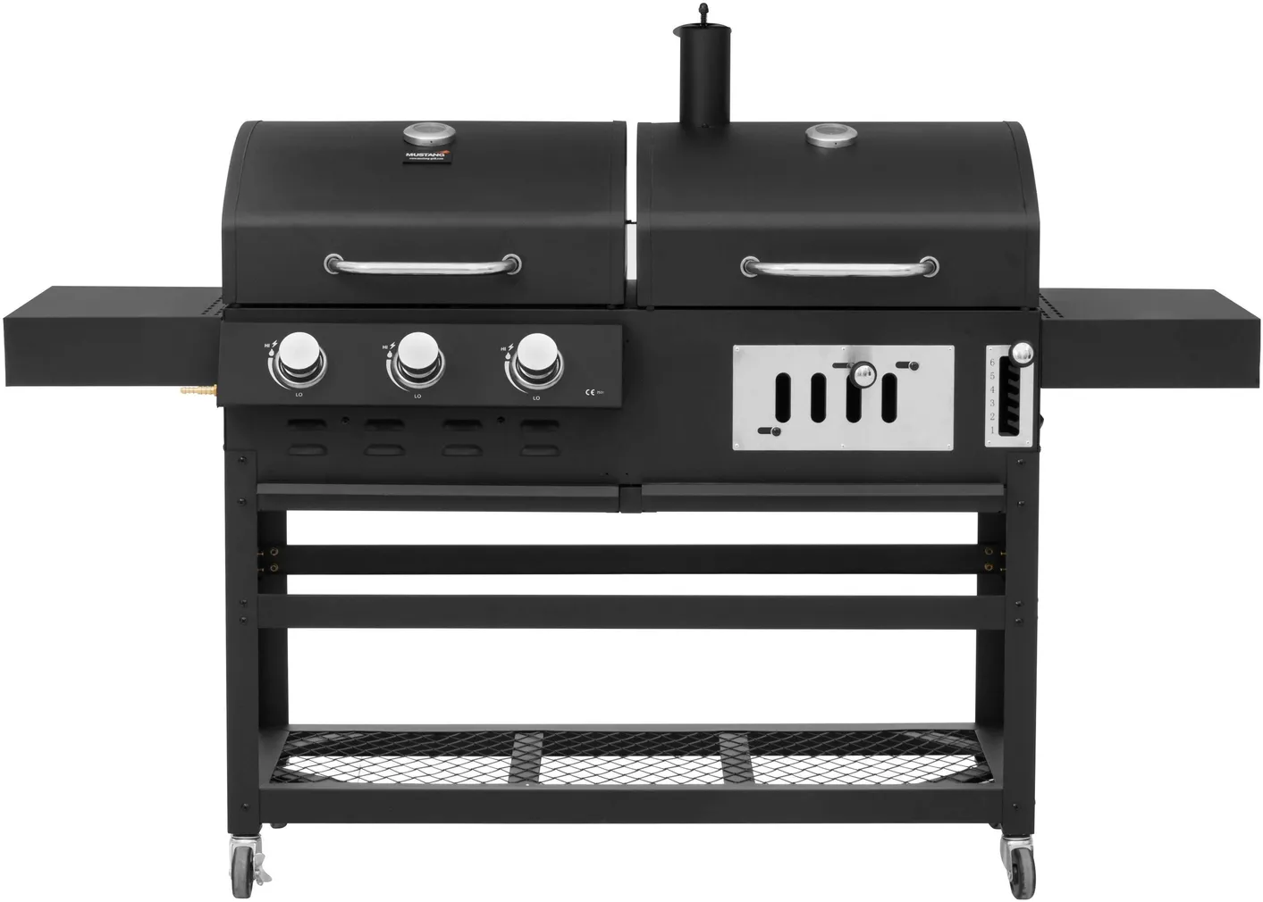GRILL MUSTANG HYBRID 178X60X112CM