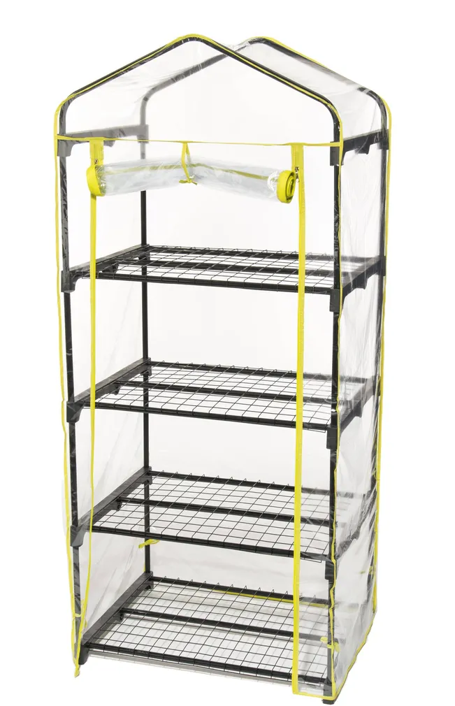 MINIKASVUHOONE 4-RIIULIGA 4LIVING 69X49X160CM