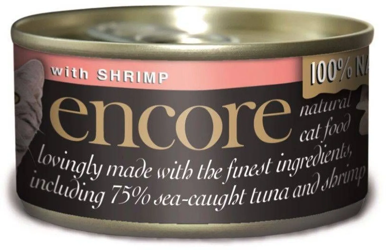 LEMMIKLOOMA ENCORE KASSIKONSERV TUUNIKALA JA KREVETTIDEGA 70G