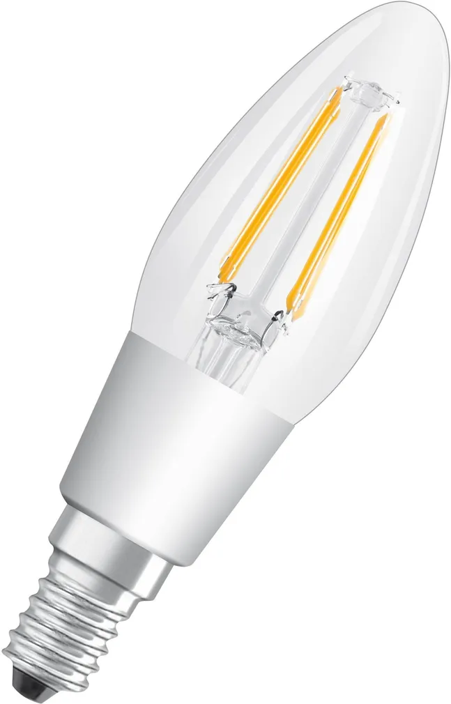 LED LAMP OSRAM LED RETROFIT CLASSIC 4,5W E14 B35 2700K 470LM DIMMERDATAV