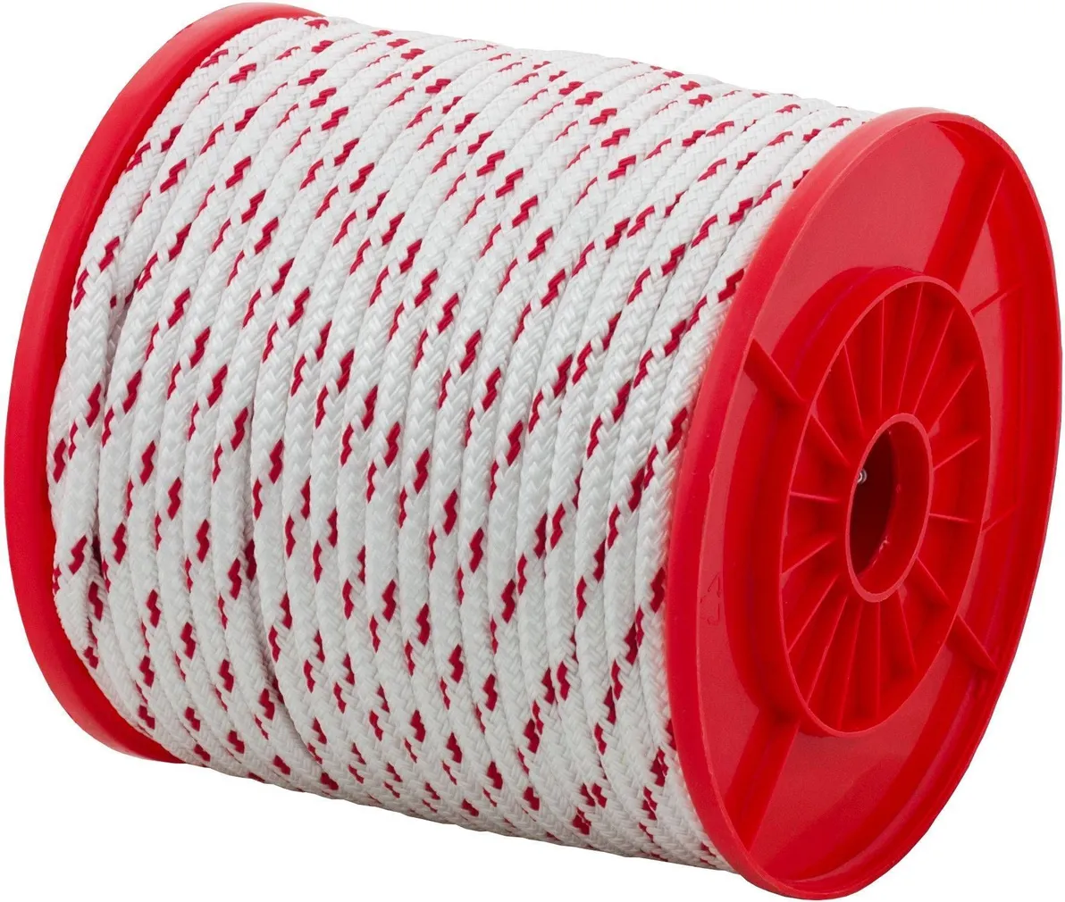 PUNUTUD KÖIS SUKI POLÜPROPÜLEEN 8MM VALGE/PUNANE