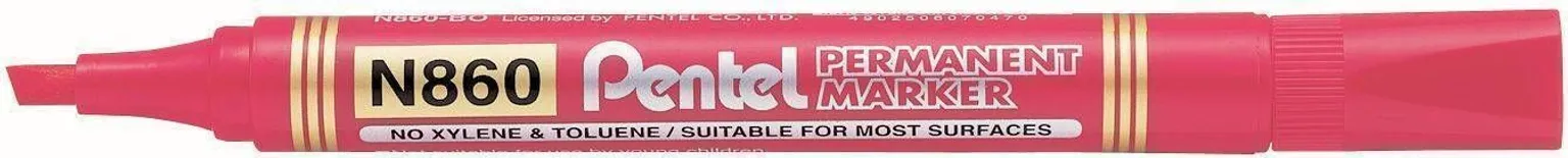 MARKER N860 PENTEL LÕIGATUD OTS PUNANE. 1,8/4,5MM PENTEL