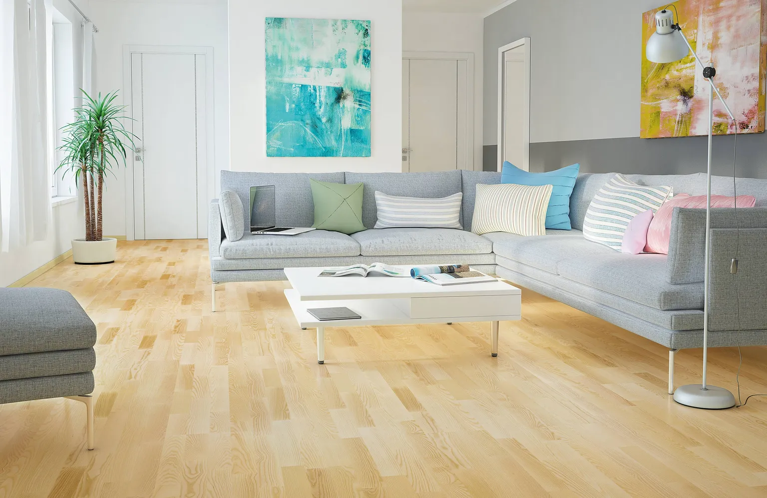 LAUDPARKETT BARLINEK 14MM SAAR JEJU MOLTI 3-LIPPI POOLMATT LAKK SELEC