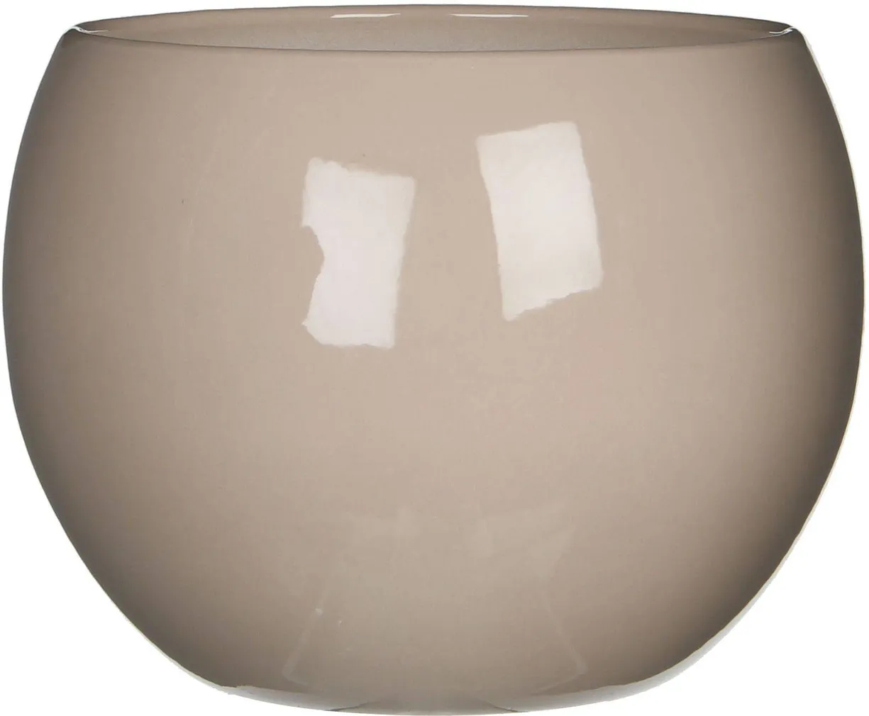 LILLEPOTIÜMBRIS MICA DECORATIONS MONET H15XØ18CM BEEŽ