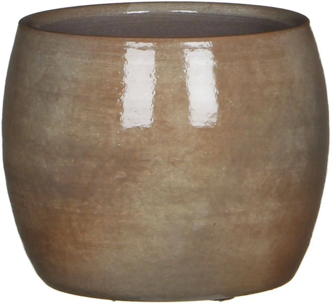 LILLEPOTIÜMBRIS MICA DECORATIONS LESTER H12XØ14CM TUMEPRUUN