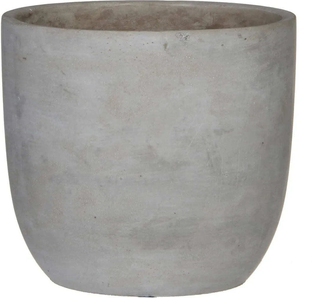 LILLEPOTIÜMBRIS MICA DECORATIONS CLIFF H15,5XØ17CM BEEŽ