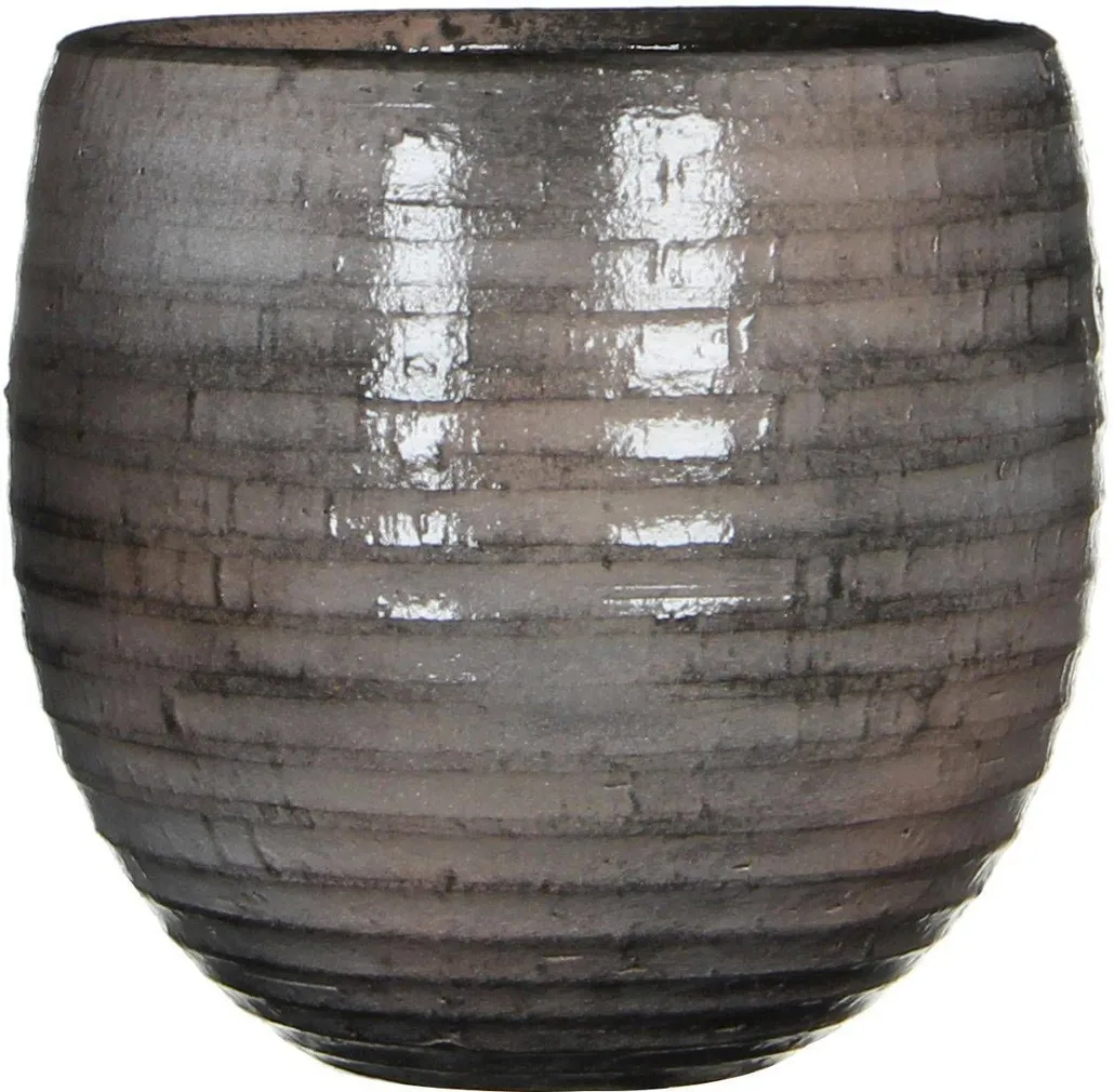 LILLEPOTIÜMBRIS MICA DECORATIONS INGMAR H16XØ15CM TAUPE