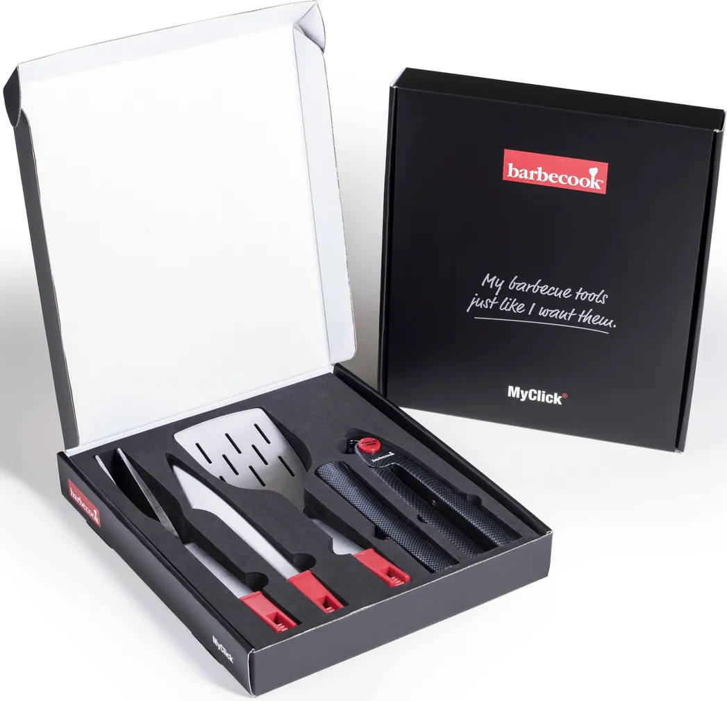 OTSIKUTE KOMPLEKT GRILLIMISTARVIKUTELE MYCLICK CARBON