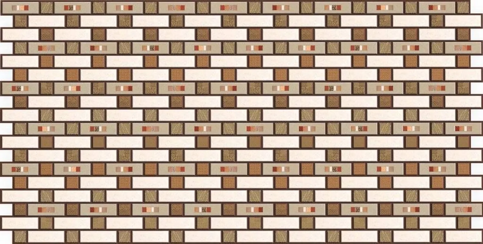 PVC SEINAPANEEL 48X95CM RELJEEF MOSAIIK GLASUR