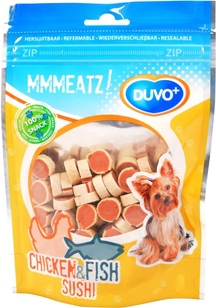 KOERA MAIUS MMMEATZ DUVO+ KANA JA KALA SUSHI 100G