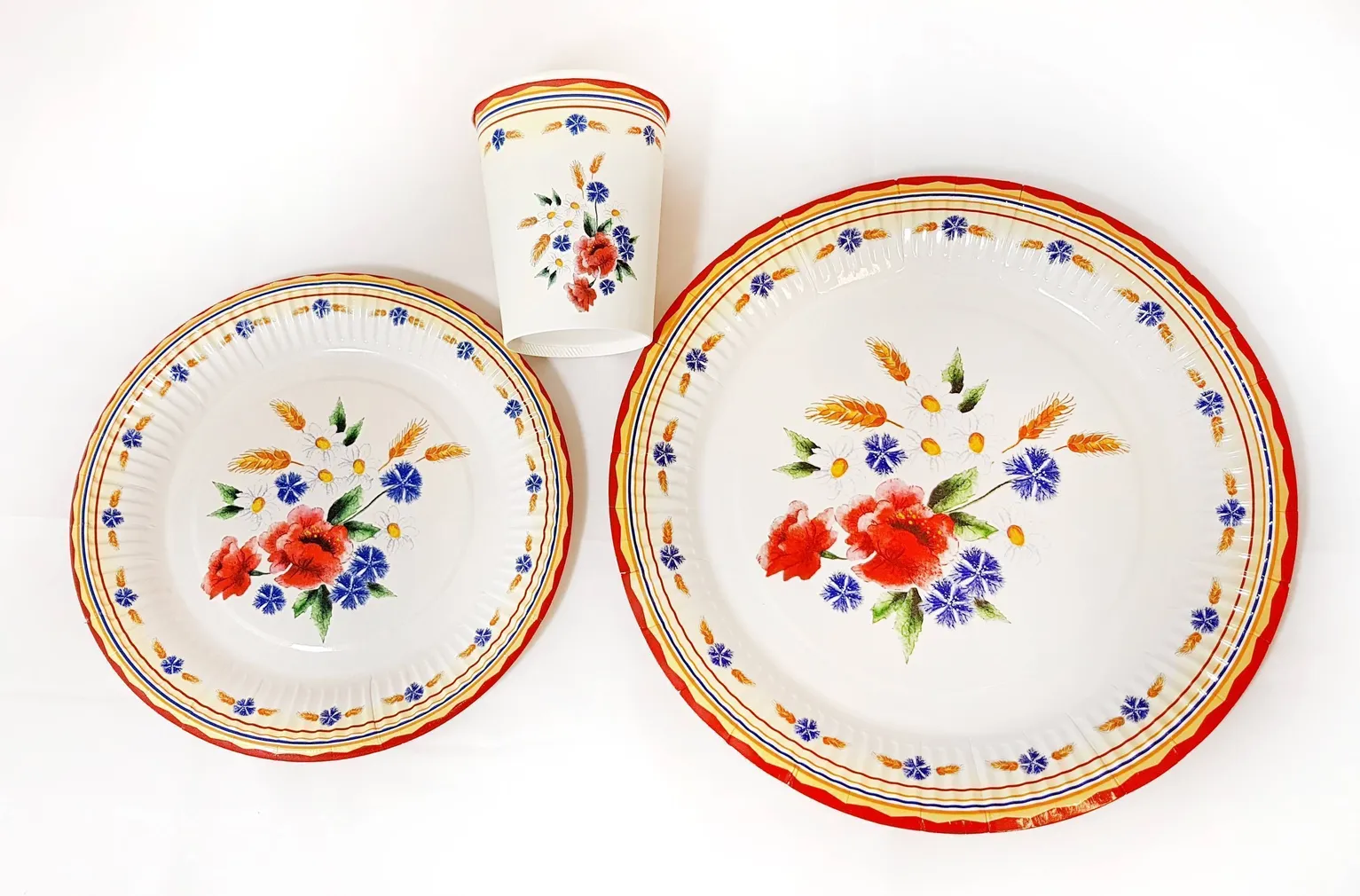 PAPPTALDRIK RAHVUSLIK 23CM 10TK