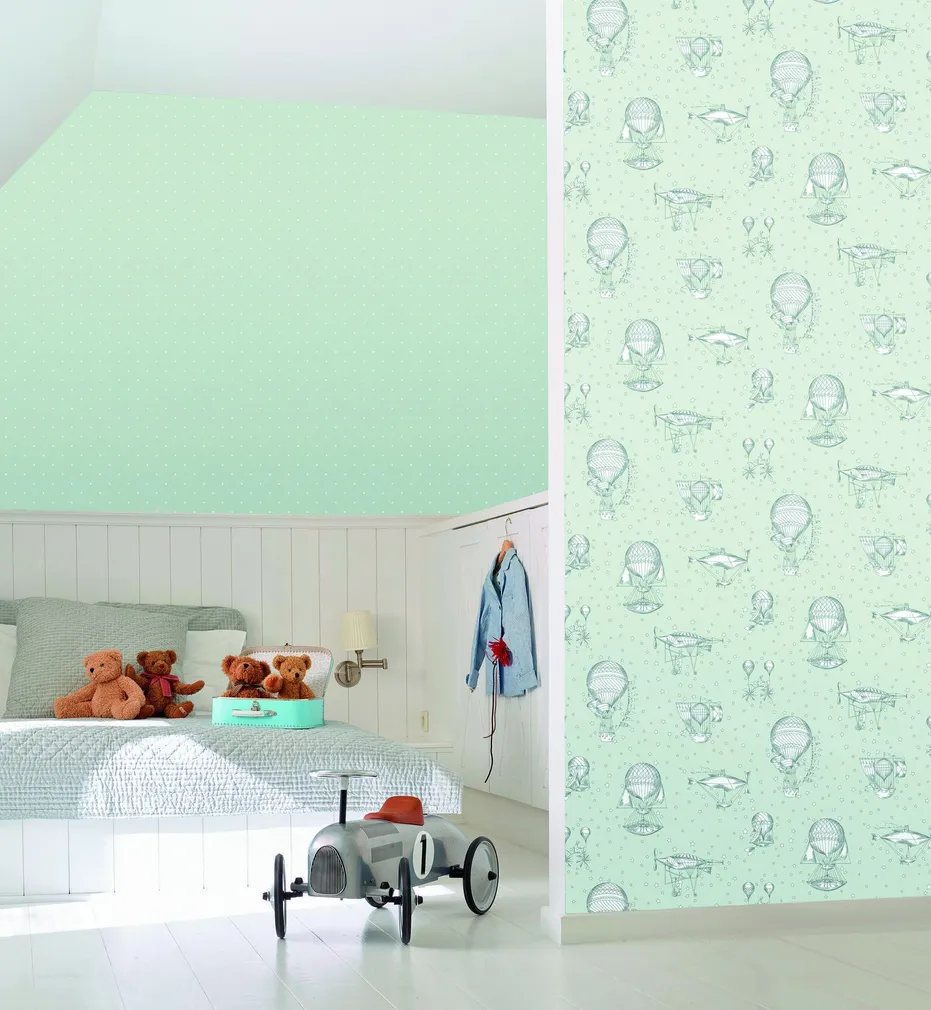 TAPEET JACK 'N ROSE JUNIOR JR3001 0,53X10,05M UNELAEV ROHELINE TAUST