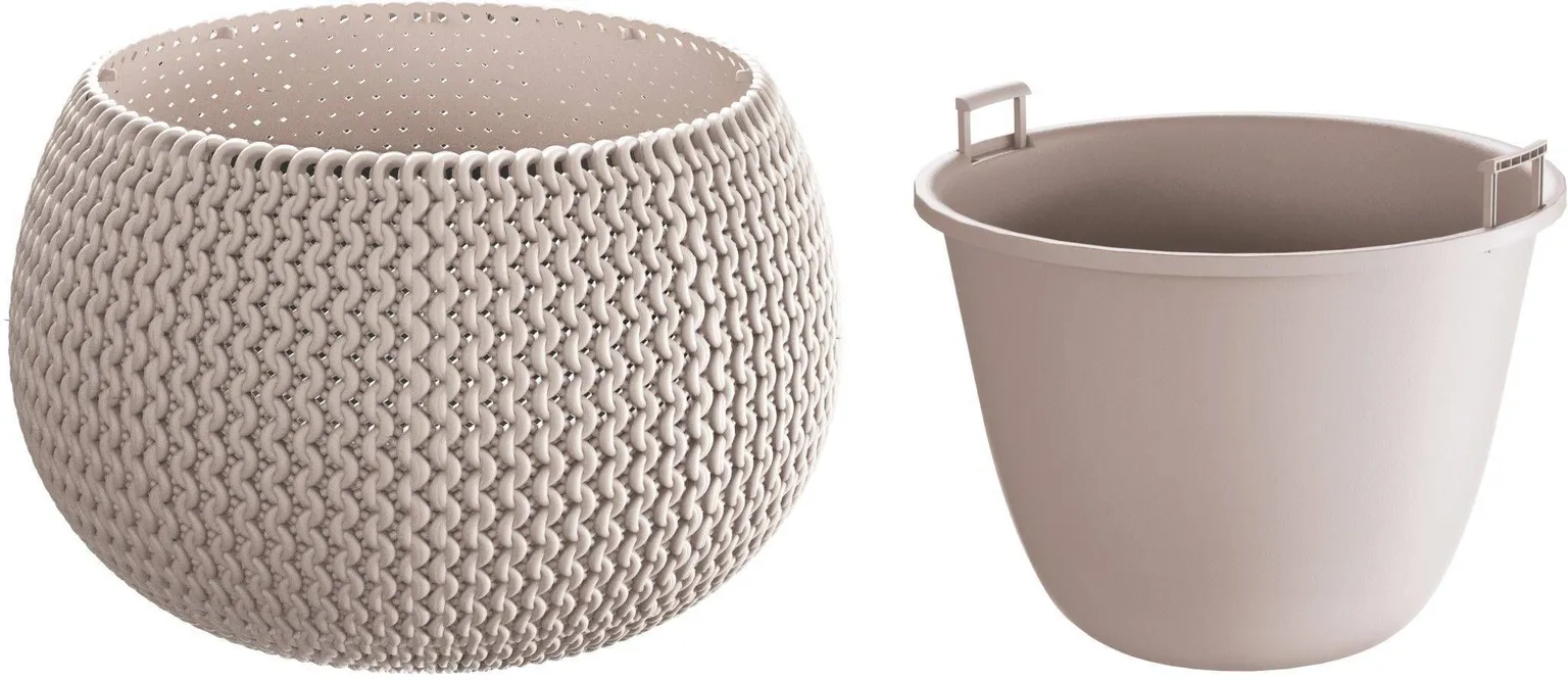 LILLEPOTT PROSPERPLAST SPLOFY BOWL DIAMEETER 29CM MOCCA