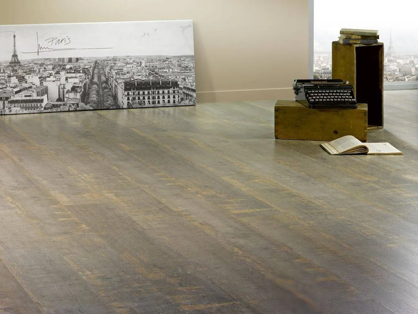 LAMINAATPARKETT 8MM VINTAGE TAMM NOCTURNE 5G 1-LIPP