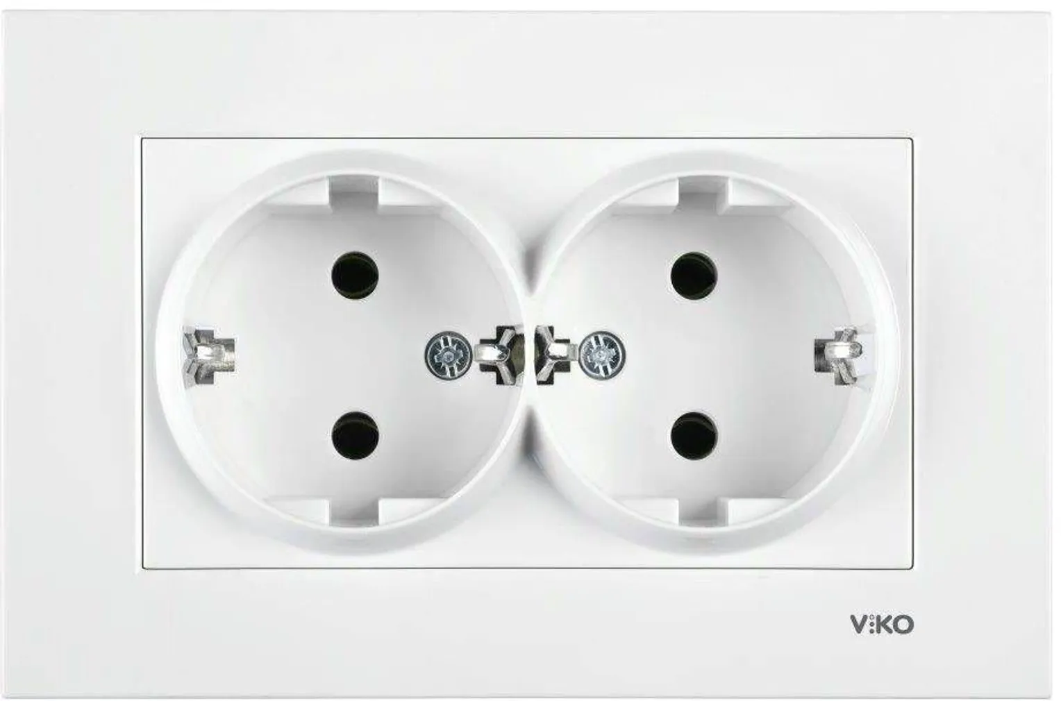 KAHENE PISTIKUPESA VIKO BY PANASONIC KARRE MAANDUSEGA RAAMITA VALGE