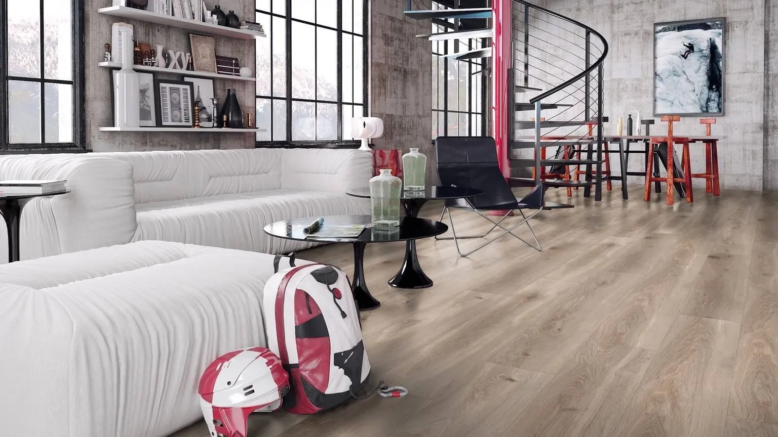 LAMINAATPARKETT TAMM VENICE SWISSKRONO 1-LIPP