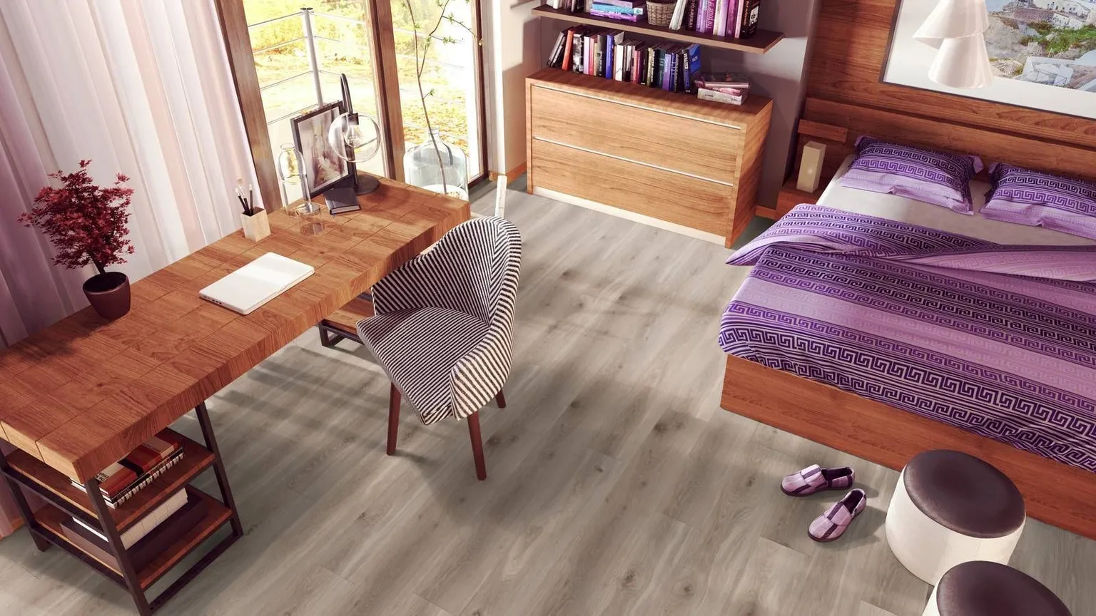 LAMINAATPARKETT TAMM VENICE SWISSKRONO 1-LIPP