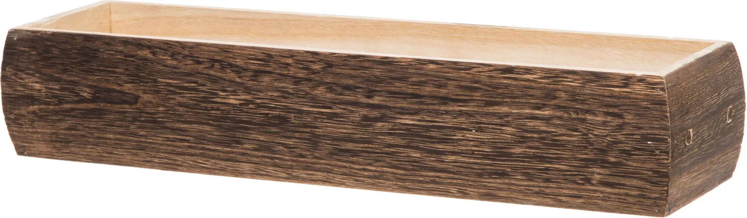 SISUSTUSKAST WINTERSEASON 40X10X7,5CM PUIT PRUUN