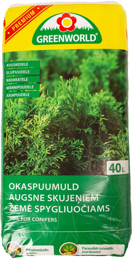 MULD OKASTAIMEDELE GREENWORLD 40 L