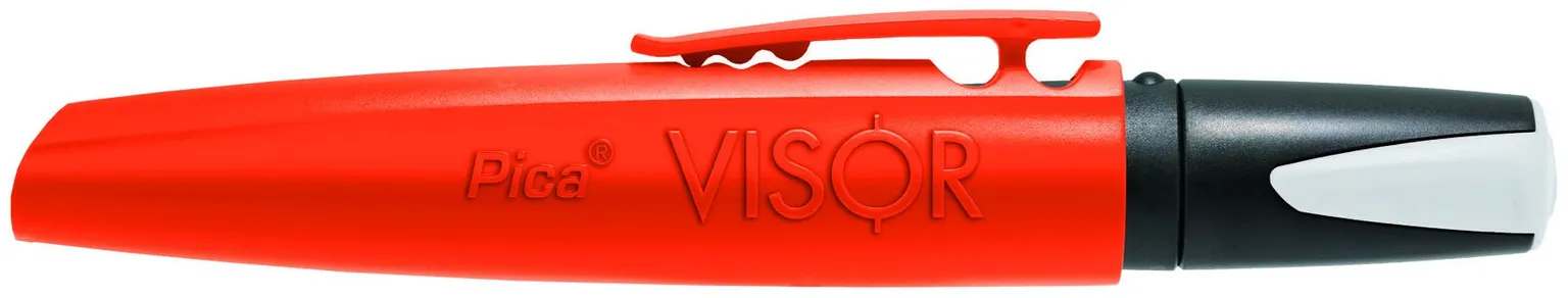 PERMANENTNE MARKER PICA VISOR, VALGE
