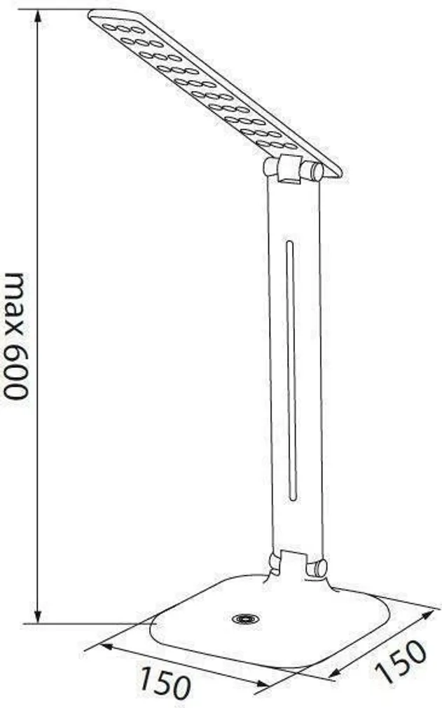 LED LAUALAMP KANLUX DOSAN 9W 350LM IP20 220V VALGE
