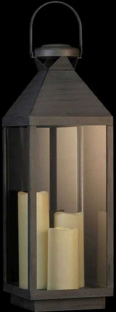 LATERN MICA DECORATIONS 20,5X20,5X62CM PATAREI TOITEL HALL