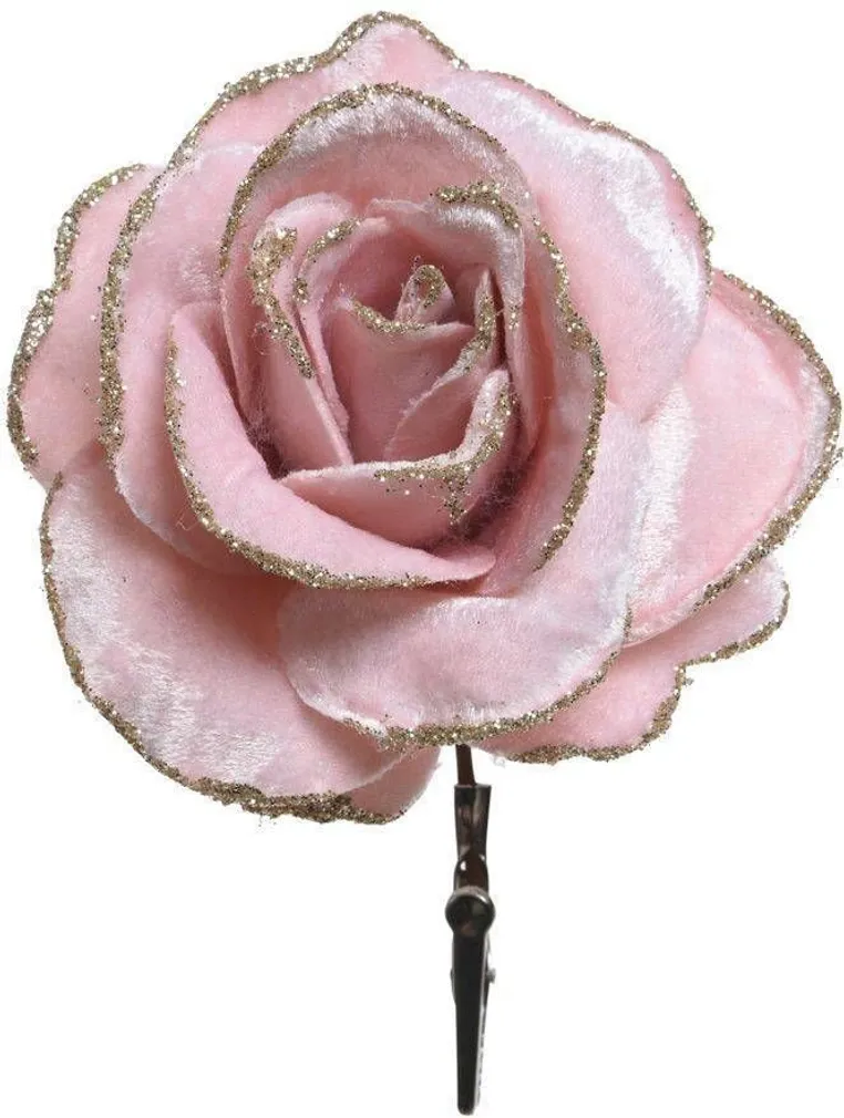 KUNSTLILL ROOS Ø12X7CM ROOSA