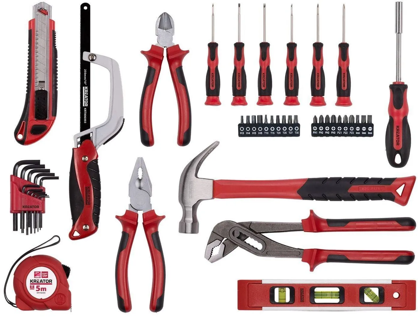 47-OSALINE TÖÖRIISTAKOMPLEKT KREATOR