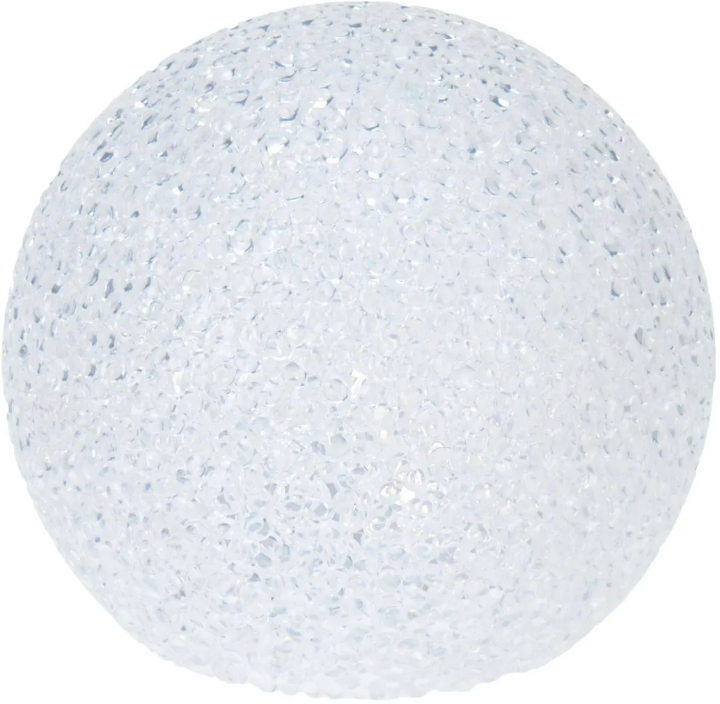 JÕULUVALGUSTUS PALL Ø7,5CM LED SOE VALGE