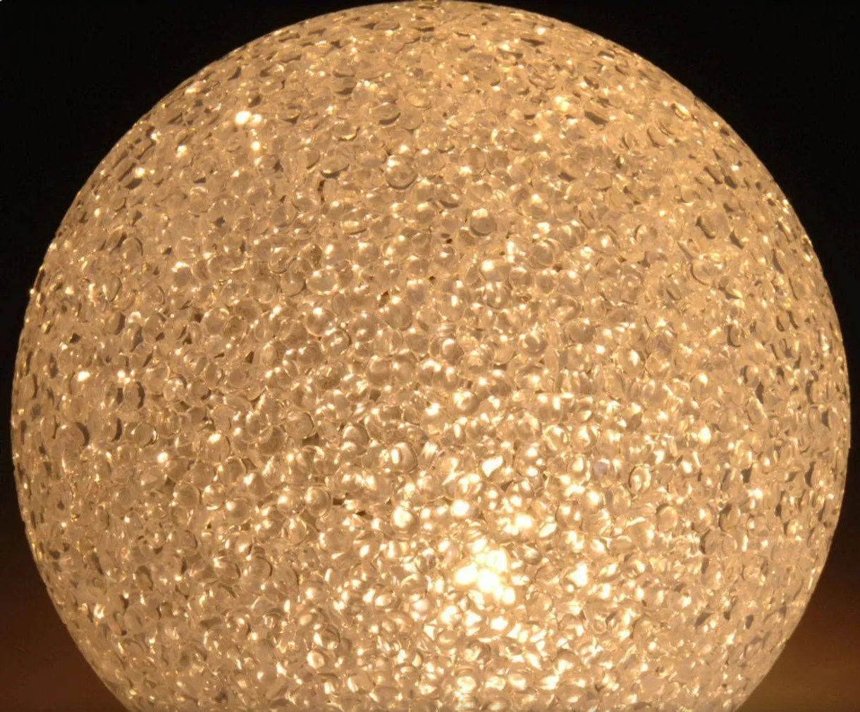 JÕULUVALGUSTUS PALL Ø7,5CM LED SOE VALGE