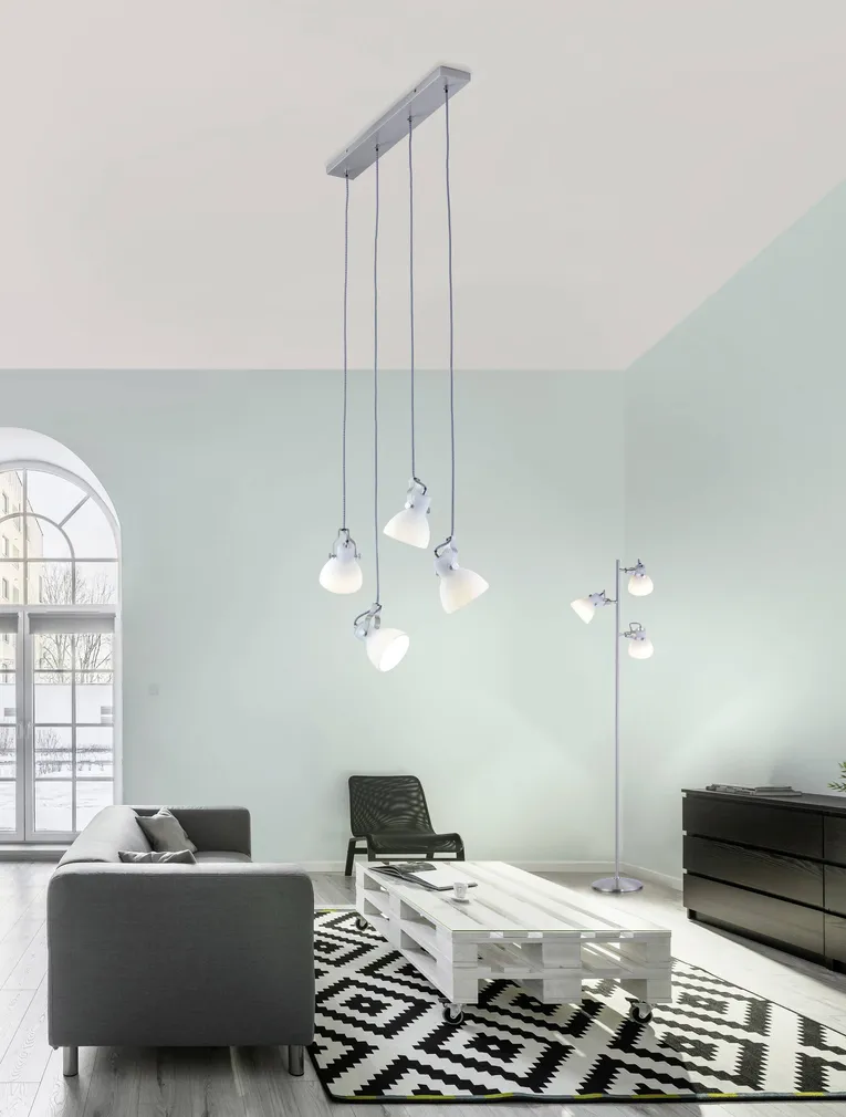 LAELAMP TRIO GINELLI 4XE14 28W MATT NIKKEL