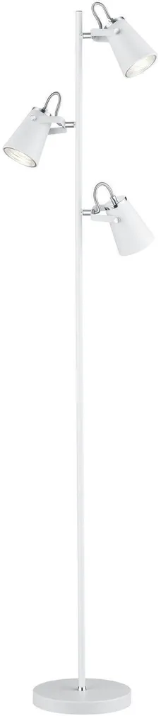 PÕRANDALAMP TRIO EDWARD 3XE14 40W MATT VALGE/HALL