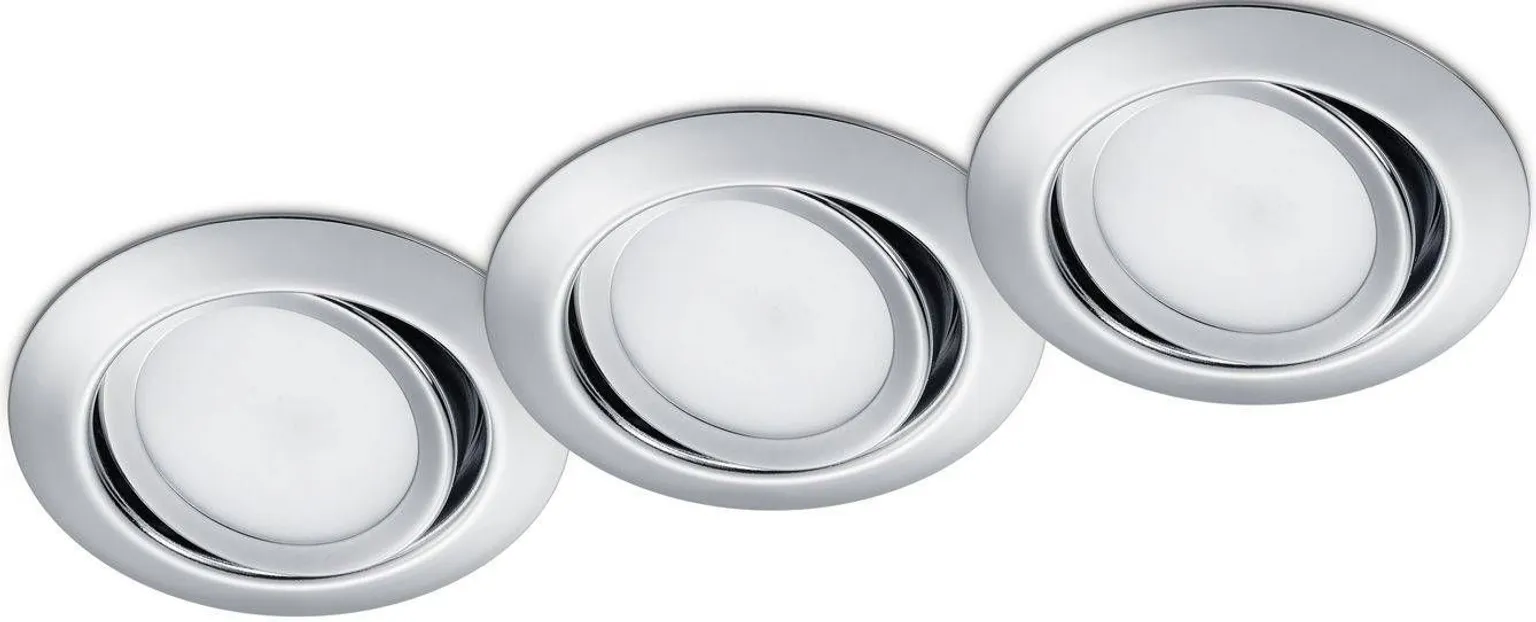 RIPPLAEVALGUSTI TRIO RILA 3X5W 370LM 3000K KROOM 3TK PAKIS