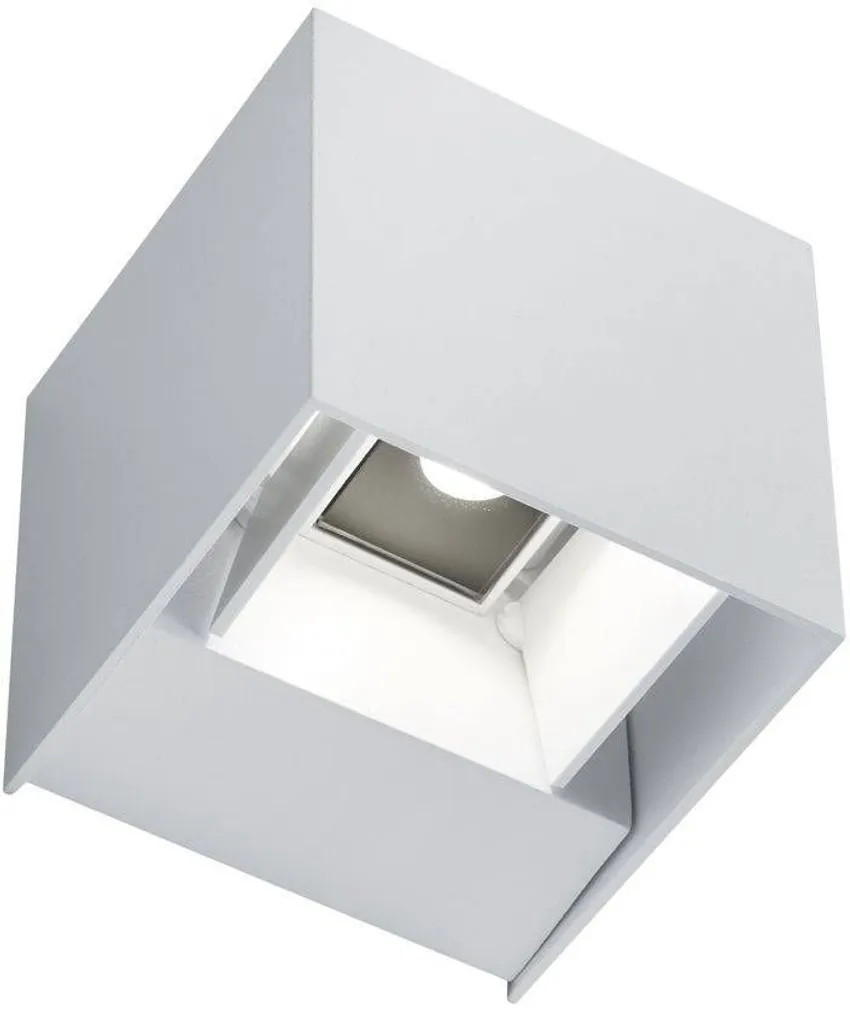 FASSAADIVALGUSTI TRIO ADAJA 2X3W 240LM 3000K MATT VALGE