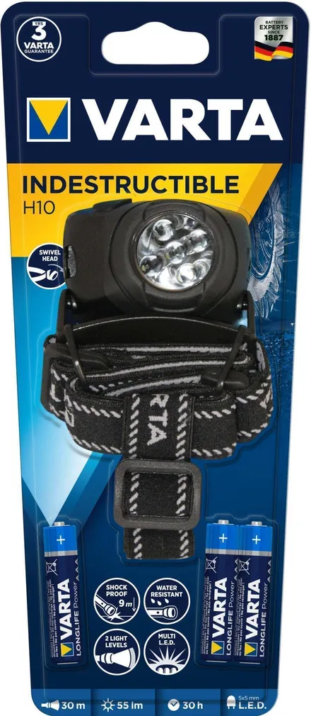 PEALAMP H10 INDESTRUCTIBLE VARTA